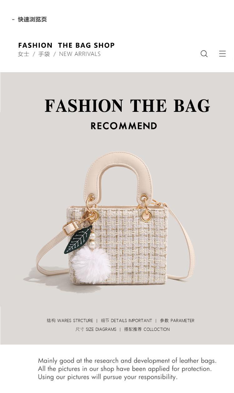 Product Introduction of Túi Diana cầm tay Dễ Phối Đồ Túi Messenger Đeo Vai, Sản Phẩm Chính Hãng Chính Thức Urbam Rewiwo, Mẫu Năm Mới, 2024 10