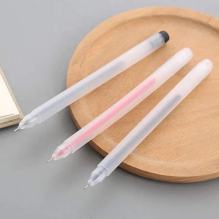 Combo 30 Bút gel thân nhám mực đen xanh đỏ- ngòi 0.5mm