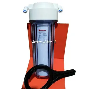 housing filter ro nanotec 10inch+sedimen  harga dapat 1 set tabung filter kepala drat 1/4 inch plus kunci pembuka/pengencang dan sedimen 10 inch 1 pcs dan fitting drat 1/4 inch ke selang 1/4 inch nya 2 pcs. untuk breket dan baut belum termasuk