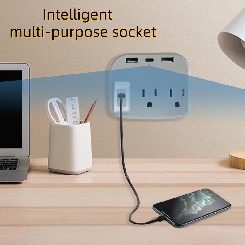 Socket Purpose Multi purpose smart socket, portable socket, including USB jack ...