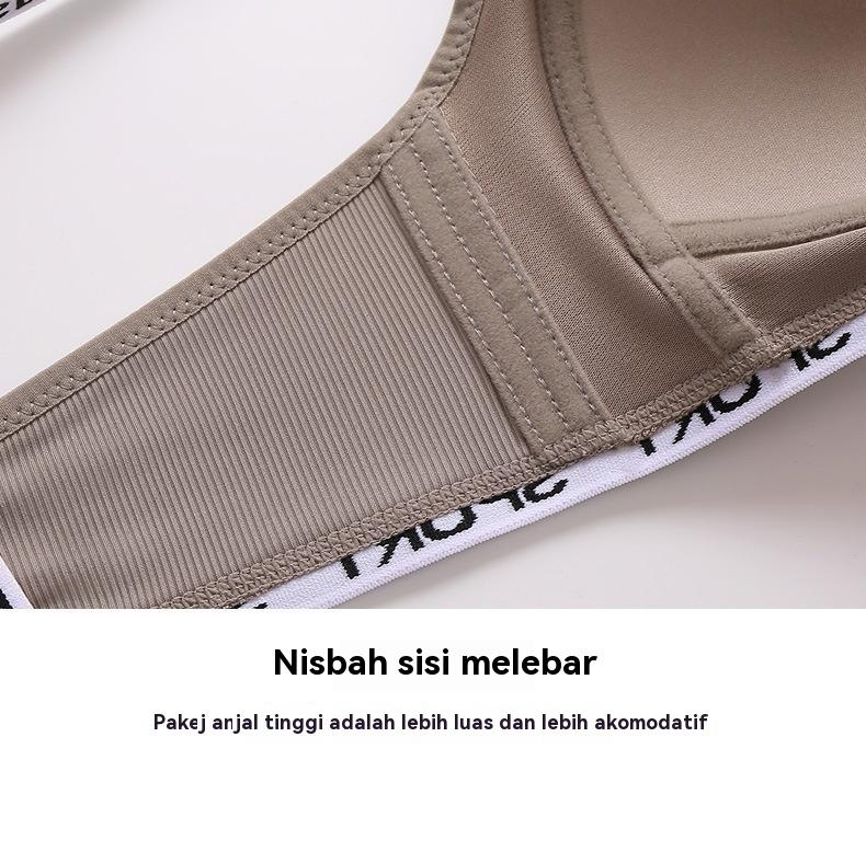 Product Introduction of 【STOK READY 】Seluar Dalam untuk Wanita, Pertengahan Umur, Bra Sukan Tekan Tubi Tanpa Wayar, Bra Belakang Kecantikan, Anti-Kendur dan Boleh Laras, Bersaiz Besar, Sesuai untuk Ibu Clothing Outdoor 19
