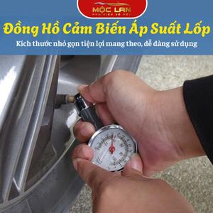 Đồng Hồ Đo Áp Suất Lốp Xe Hơi Cầm Tay Nhỏ Gọn - Kiểm Tra Áp Suất Lốp Nhanh Chóng
