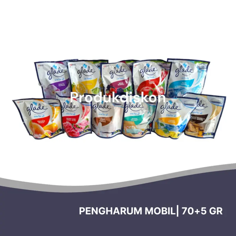 GLADE One For All Car Fresh 70gr + 5gr 1