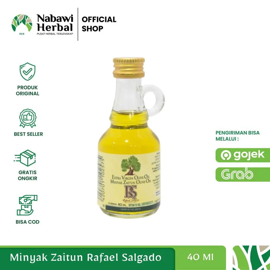 RS RAFAEL SALGADO - Minyak Zaitun Extra Virgin Olive Oil 40ml