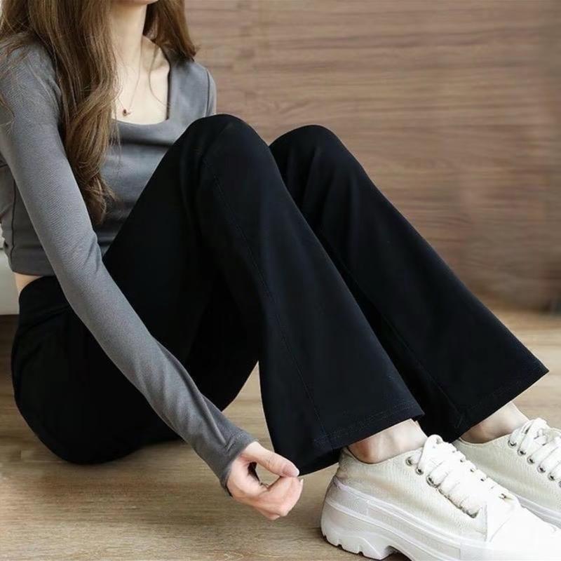 COMBO 2 chiếc quần ống bát . Hách dáng , chất mát mịn co dãn 4 chiều quần  ống  loe  calem