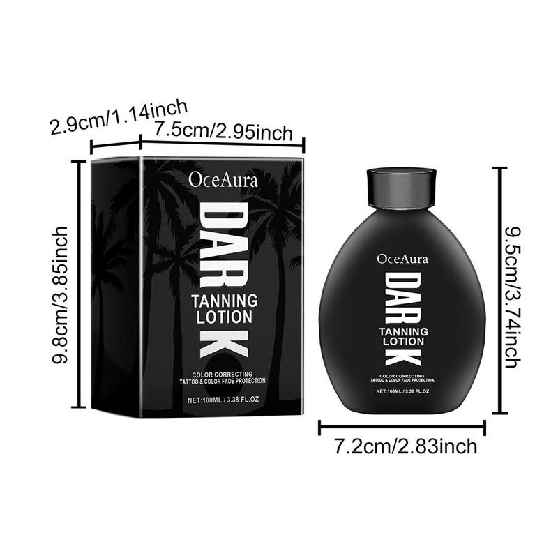 Product Introduction of Tanning Cream Original Summer Beach Bronzer Sunless Sunburn Repair Sunbeds Outdoor Nourish Dark Quickly Self Tanner Lotion 100ml 0