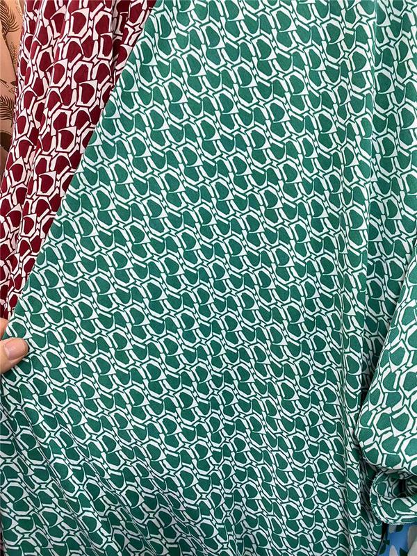 Product Introduction of [binghong] Mesh Lotus Satin Cloth Dress Shirt Hair Ring Diy Handmade Printing and Dyeing Clothing Soft and Slightly Transparent Fabric 28