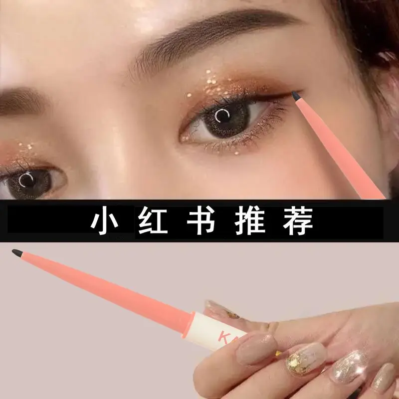 Bút Gel Kẻ Mắt, Thật, Lâu Trôi, Chống Nhòe, Không Thấm Nước, Chống Mồ Hôi, Bút Tơ Tằm, Thích Hợp Cho Người Mới, Bút Kẻ Mắt Đầu Rất Mịn, Lý Tưởng Cho Bữa Tiệc Sinh Viên  Cosmetic Mỹ Phẩm Women Trang Điểm Nữ Cho Bé 3