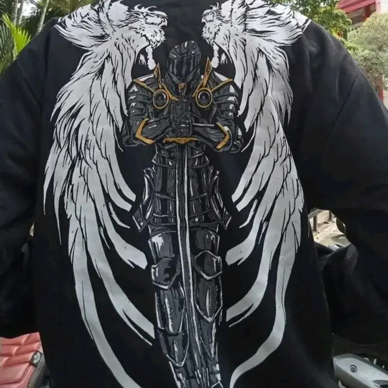 HOODIE ANAK KIDS GUARDIAN SAYAP PUTIH PROSTRET Sweater Fashion 2