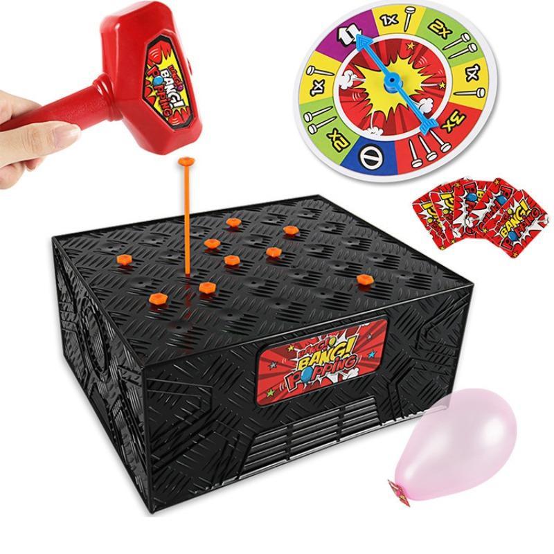 Bubble Popper Game, 1 Set Desktop Game Toy, Parent-child Interactive Game Toy, Novelty & Gag Toys for Kids, Party Game Supplies 0