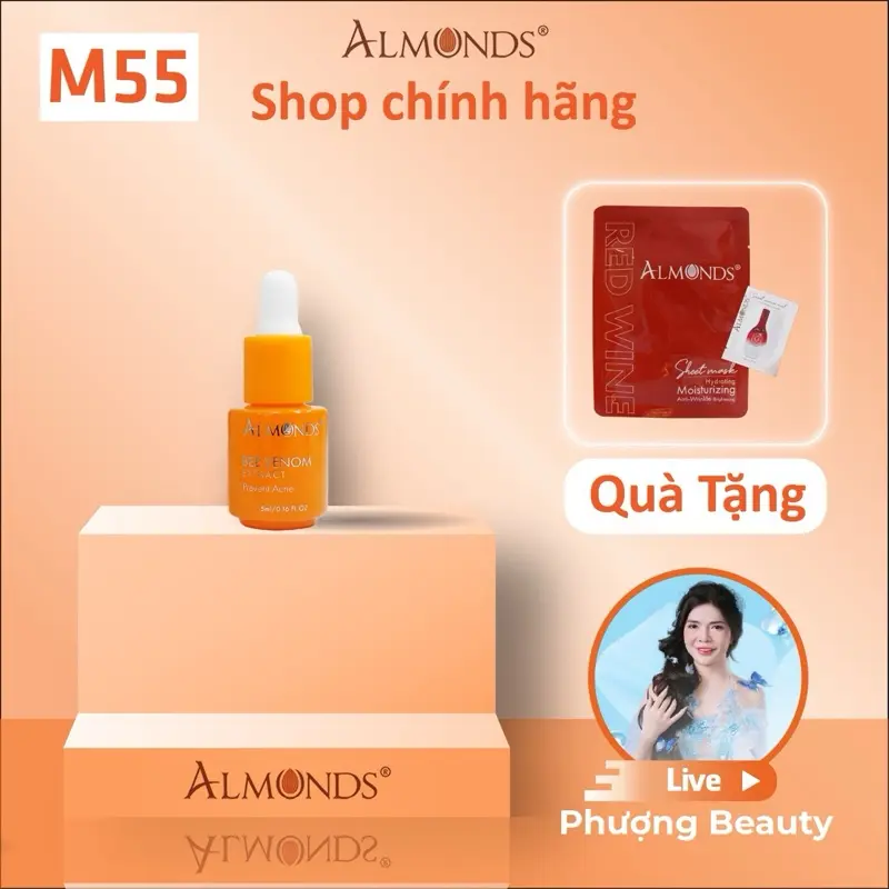 Nọc ong chấm mụn , hiệu quả sau 3-4 ngày sử dụng làm khô còi mụn , gom mụn chống thâm 0