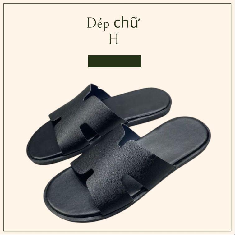 Product Introduction of dép chữ H bản khâu quai đế cực kì chắc chắn dép  3  sọc depduc namnu 1