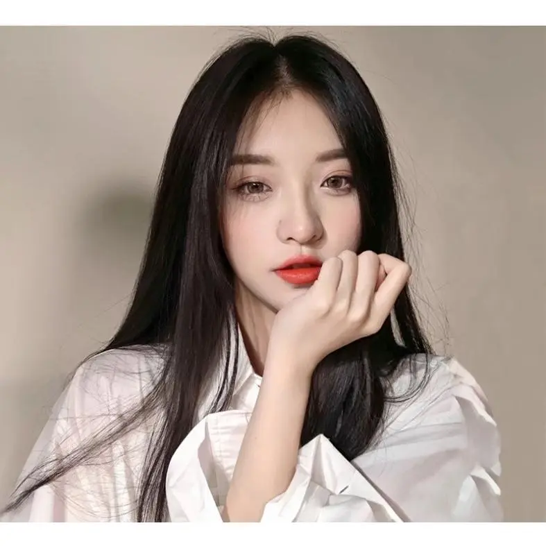 JJ Wig Rambut Palsu Wanita Panjang Lurus Tanpa Poni Long Straight Hair Impor