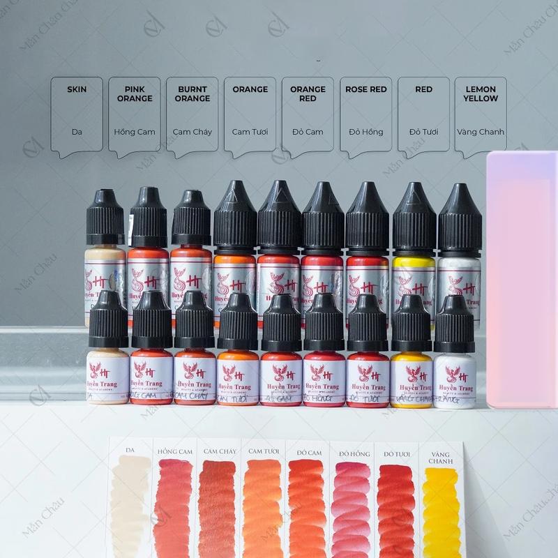 Mực Hữu Cơ HT Phun Môi Siêu Đậm Minisize / Fullsize - Huyền Trang