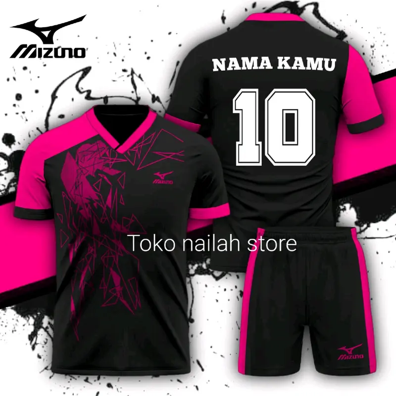 CUSTOM GRATIS SABLON NAMA NOMOR PUNGGUNG ORI PREMIUM BAJU BOLA FUTSAL DEWASA CEWEK COWOK JERSEY BOLA VOLI UNTUK KAOS REMAJA JERSEY OLAHRAGA 3