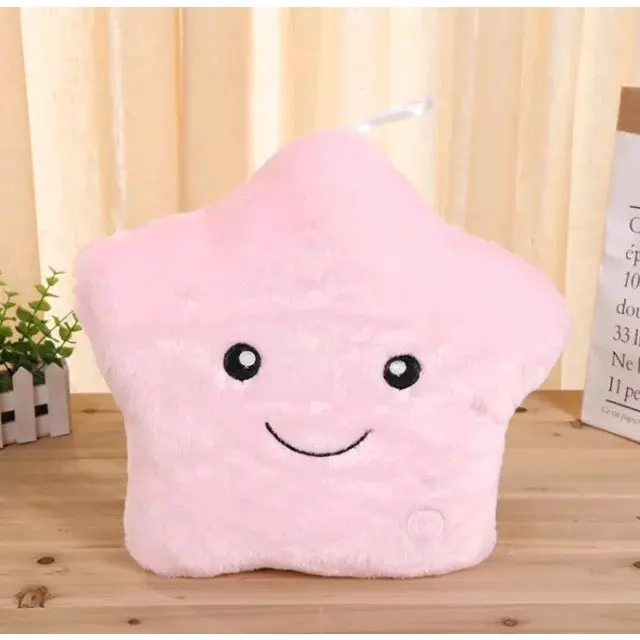 Boneka Bintang LED BahanPlush banyak pilihan warna 2