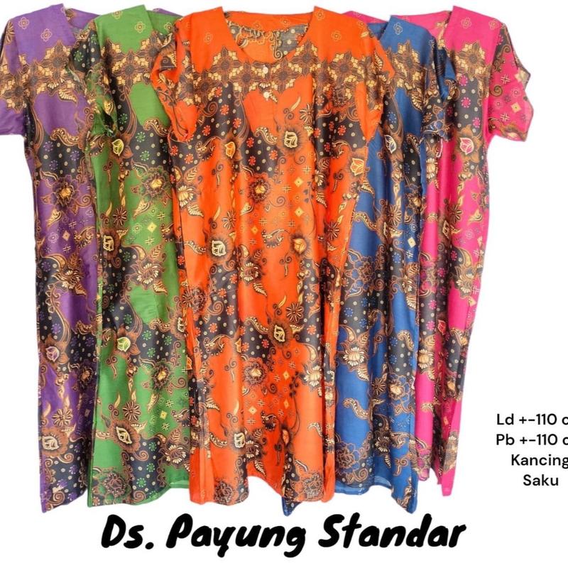 Paket Hemat 5Daster Payung Standar Motif Busui (Random) 4