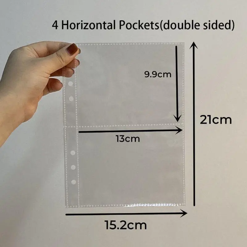 Sleeve A5, A6 đựng ảnh, sheet A5,A6 dùng cho binder sổ còng 1