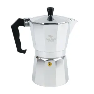 Coffee coffe cofee  kopi maker Moka Pot 300ML 6CUP Teko pembuat kopi Espresso Stovetop Filter Stainless Steel
