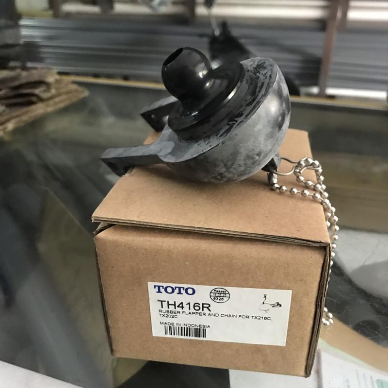 TOTO KARET KLOSET TH 416 R TH416R CLOSET ORIGINAL ORI DIAMETER 6 CM WC FLAPPER 2