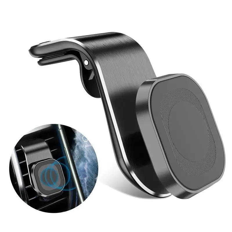Magnetic Car Phone Holder, 360 Degree Rotatable Car Air Vent Phone Holder, Universal Car Phone Navigation Holder, Car Interior Accessories, Car Phone Mount