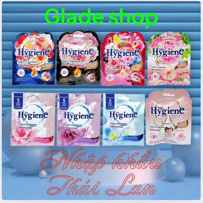  Túi treo thơm phòng tủ quần áo Hygien nhập Thái Lan Dầu Thơm Phòng - Dầu Thơm Phòng Nước Hoa xit phongkhumui initial 