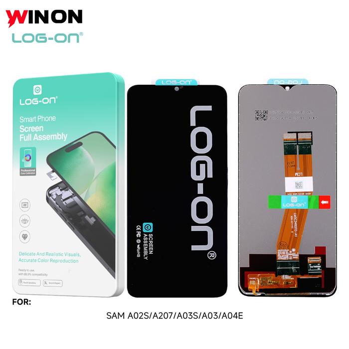 Gambar WIN ON -  LCD UNTUK SAMSUNG A02S / A03S / A04E M02S / F02S HD+ FULLSET ORIGINAL LOG ON touchscreen dari WIN ON INDONESIA Kota Administrasi Jakarta Utara Tokopedia
