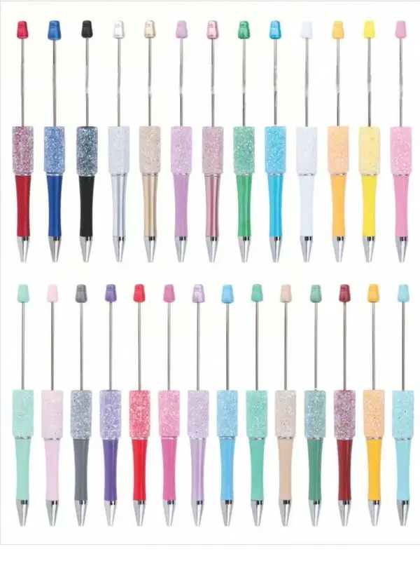 Colorful DIY Beading Pen, Glitter Beading Pen, Beading Tool for Jewelry Making, DIY Jewelry Making Tool for Women & Girls 3