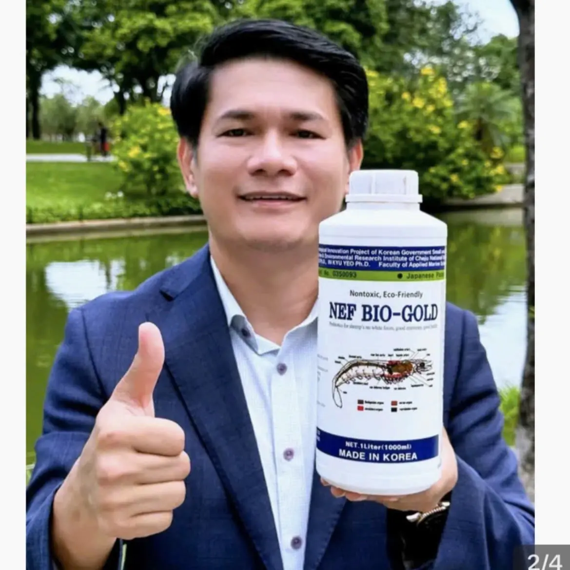 MUA 3 TẶNG 1 Men đường ruột NEF BIOGOLD