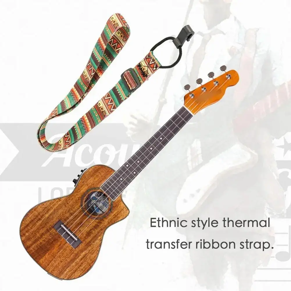 Đàn Ukulele Phong Cách Dân Tộc In Có Thể Điều Chỉnh Thiết Kế Mới, O7T0 P9G8