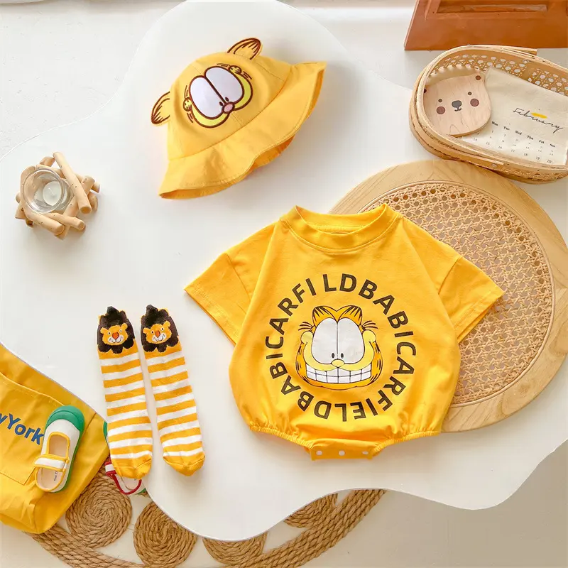 [พร้อมส่ง] NT baby (สินค้าพร้อมส่ง)ชุดเด็กผู้ชาย เด็กผู้หญิง เสื้อผ้าเด็กอ่อน จั๊มสูทรอมเปอร์ บอดี้สูทแขนสั้น