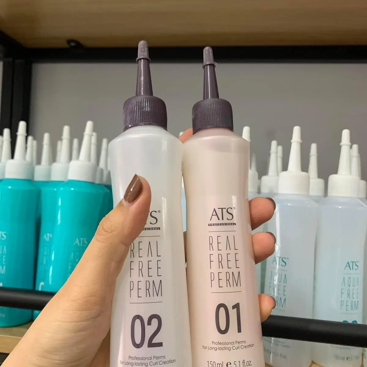Uốn lạnh ATS  150ml căng sóng. Xuất xứ Hàn Quốc