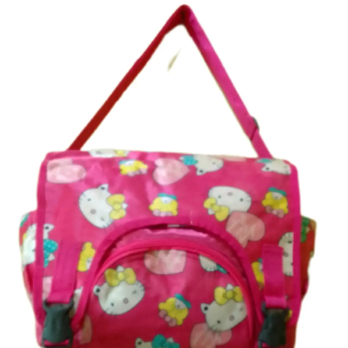 Tas Selempang Anak Anti Air Bunga Karakter Kartun Polka Dot