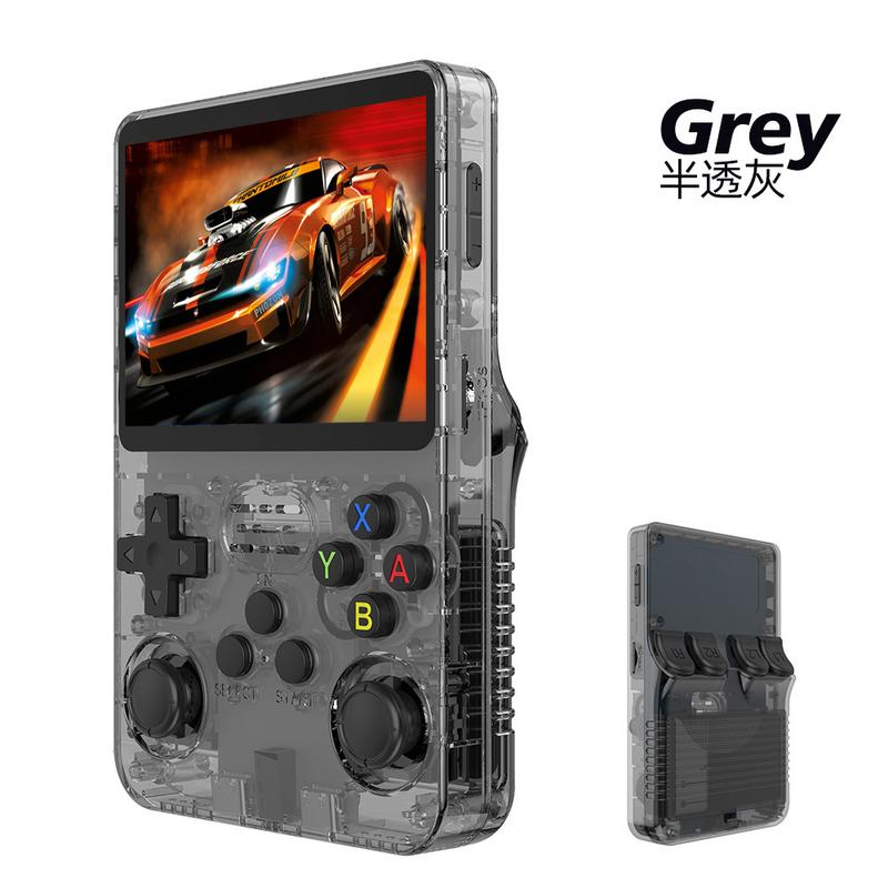 New R36S Open Source Handheld Game Console Portable Retro Arcade Game Nostalgic 3D Dual System Handheld Console 7