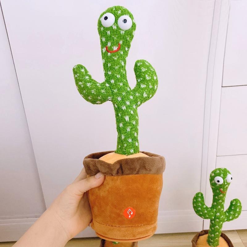 Cây Xương Rồng Nhảy Múa gồm 120 Bài Hát Có Đèn Biết Nhại Giọng Nói Theo Vui Nhộn cho bé Toy Đồ Chơi