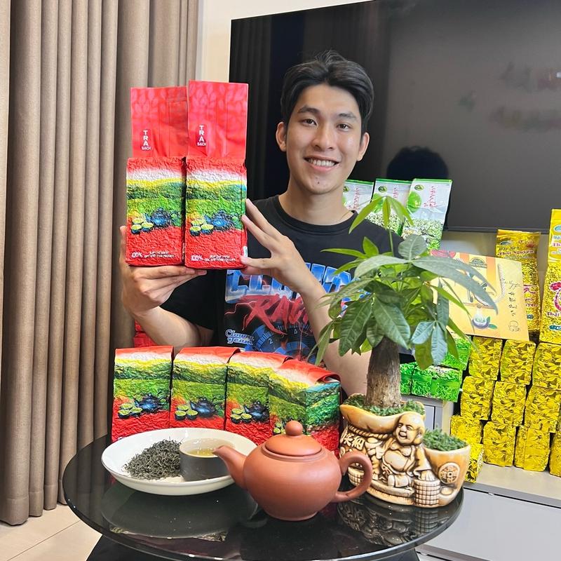 CƯỜNG ANH TRÀ NÕN TÔM THƯỢNG HẠNG nguyên chất - Trà xanh đặc sản Thái Nguyên Nước Trà Tea Chè