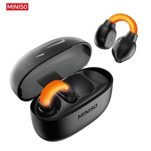 MINISO MS191 Luminous True Wireless Headphones, Ear Clamp wireless Earphones , Waterproof BT Earbuds, Electronic Audio and Video Headsets