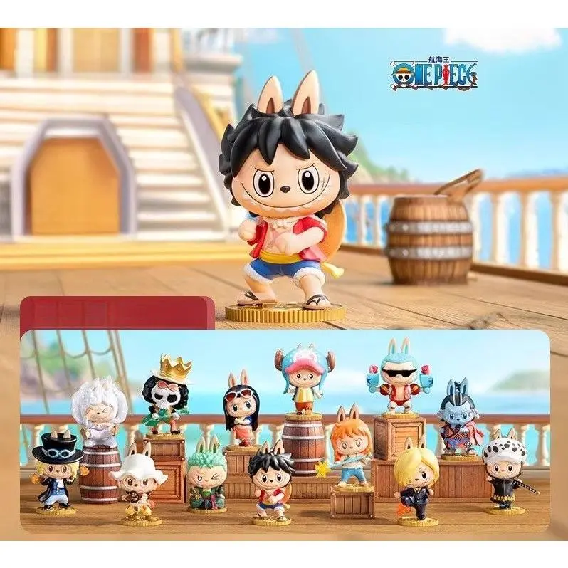 labubu the monsters x one piece series 100% legal official art toy