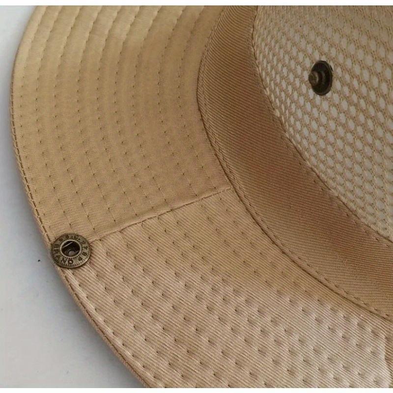 Product Introduction of Summer Fishing Sun Hat Western Cowboy Sun Hat Net Fishing Hats for Men Outdoor Mesh Breathable Cool Hat Knight Hats 15