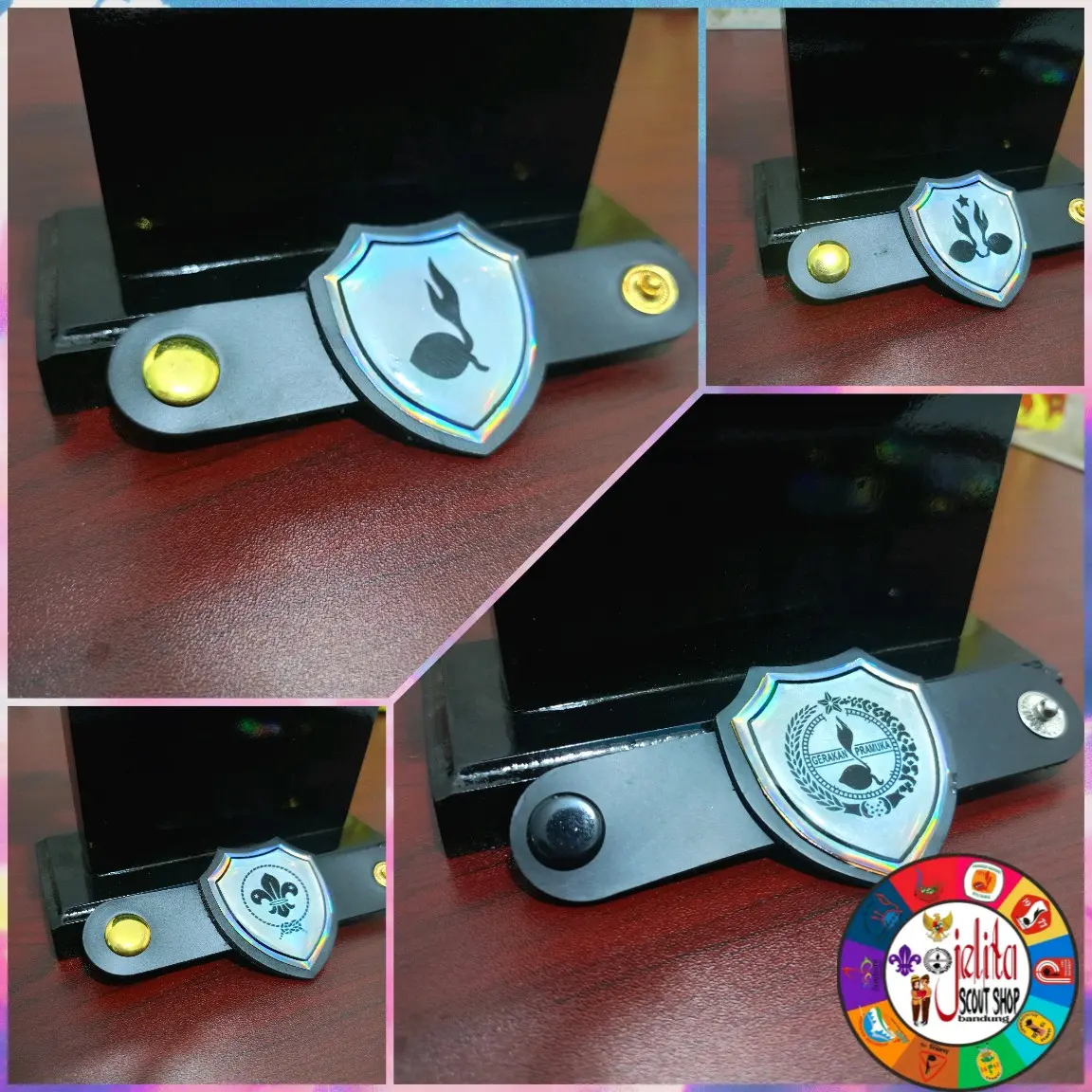 Ring kacu pramuka/hasduk kalep hologram