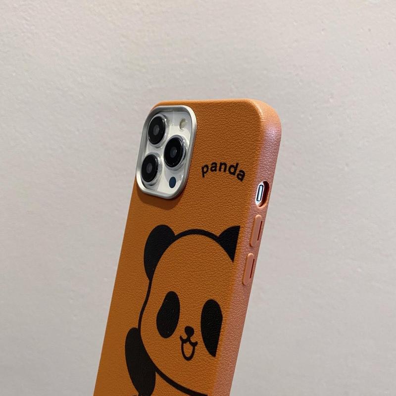 Product Introduction of Fashion Cats Bear Panda Artificial leather Phone Case For VIVO V23 V27 V29 V30 V40 Y30 Y36 Y52 Y72 Y73 Y76 Y77 Y78 Drop-resistant Protective Case 6