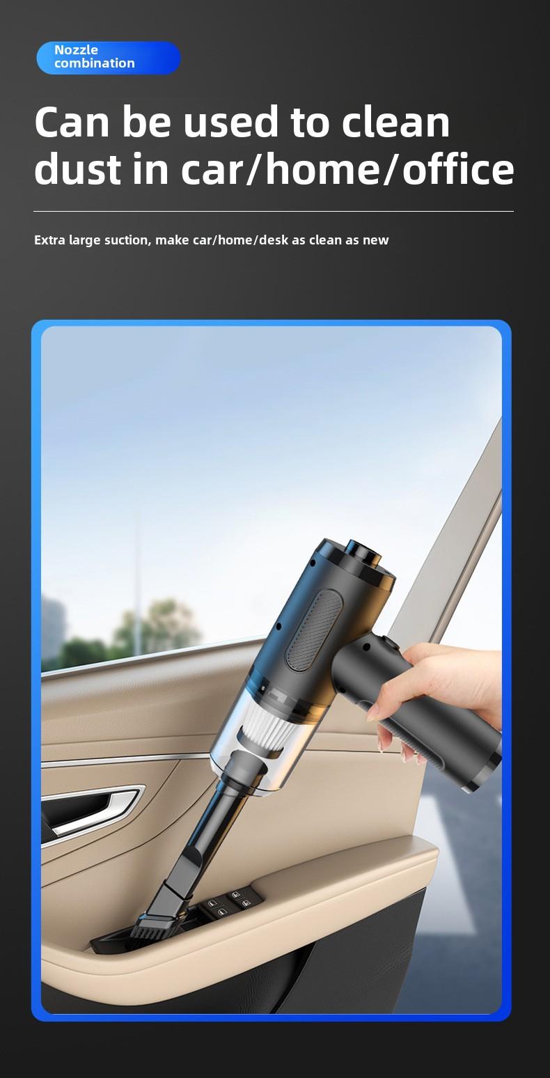 Product Introduction of Duster Blowing and Suction Integrated Handheld Pumping High-Power Computer Chassis Keyboard Wireless Duster 9