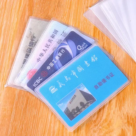 GIÁ SỈ  Vỏ Bọc Trong Suốt Bọc Căn Cước Công Dân, Thẻ ATM, Bằng Lái Xe Nhỏ Gọn Nhựa PVC