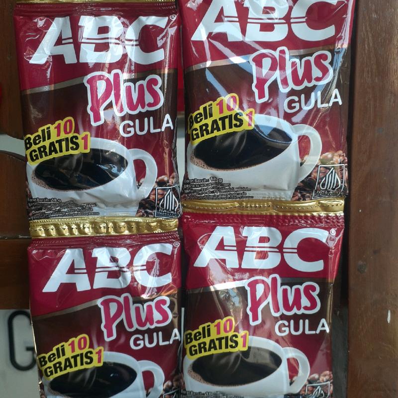30 PCS 3renteng Kopi ABC plus gula 18 gram manis nya pas 2