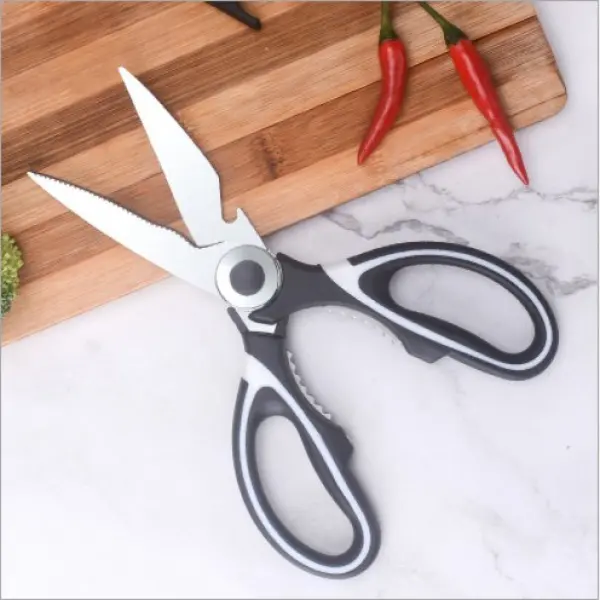 Kéo Nhà Bếp, Văn Phòng Đa Năng ( Cắt Gà, Xương Cứng, Rau, Bật Lắp Chai,Bóc Quả Cứng,...) 6