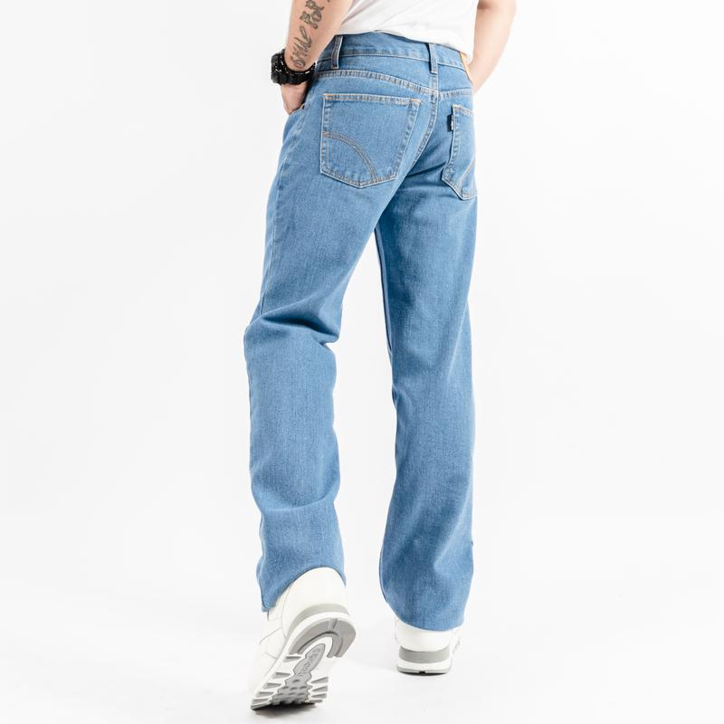 Gizmo - Celana Jeans Reguler Bioblitz pria loose fit jumbo big keren Denim Nyaman 5