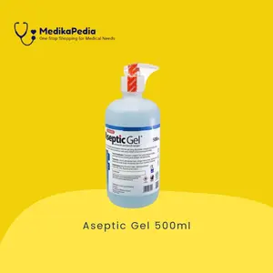Onemed Aseptic Gel 500ml + Dispenser / Hand Sanitizer Tangan Cair