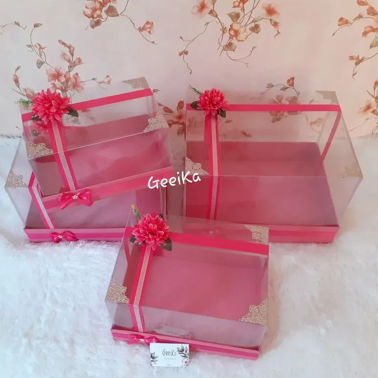 BIJIAN S Kotak Seserahan Box Hantaran Kotak Hantaran Box Seserahan Lamaran Pernikahan Ukuran 30x20x16 GeeiKa 3