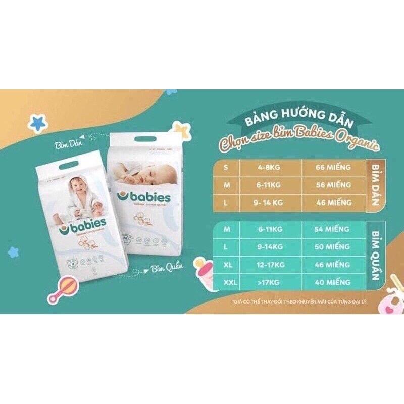 Bỉm babies organic