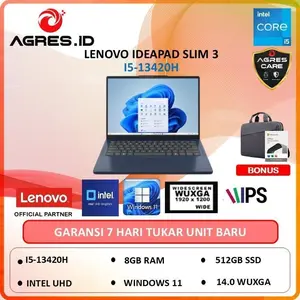 LENOVO IDEAPAD SLIM 3 14 I5-13420H 8/16GB 512GB W11+OHS 14.0 WUXGA IPS